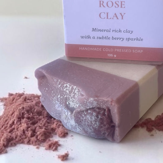 Rose Clay - with Moroccan Red & French Pink Clay