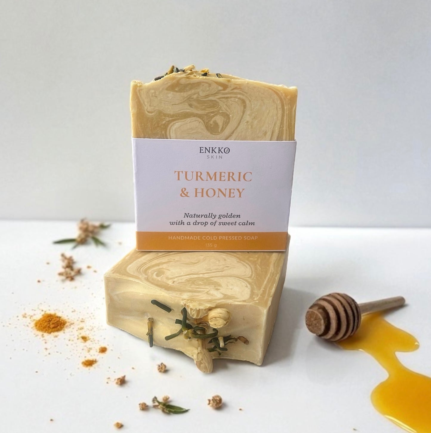 Turmeric & Organic Honey - with Goat Milk