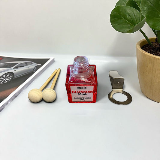 Blossom Blush Car Diffuser - Glass Reed Bottle