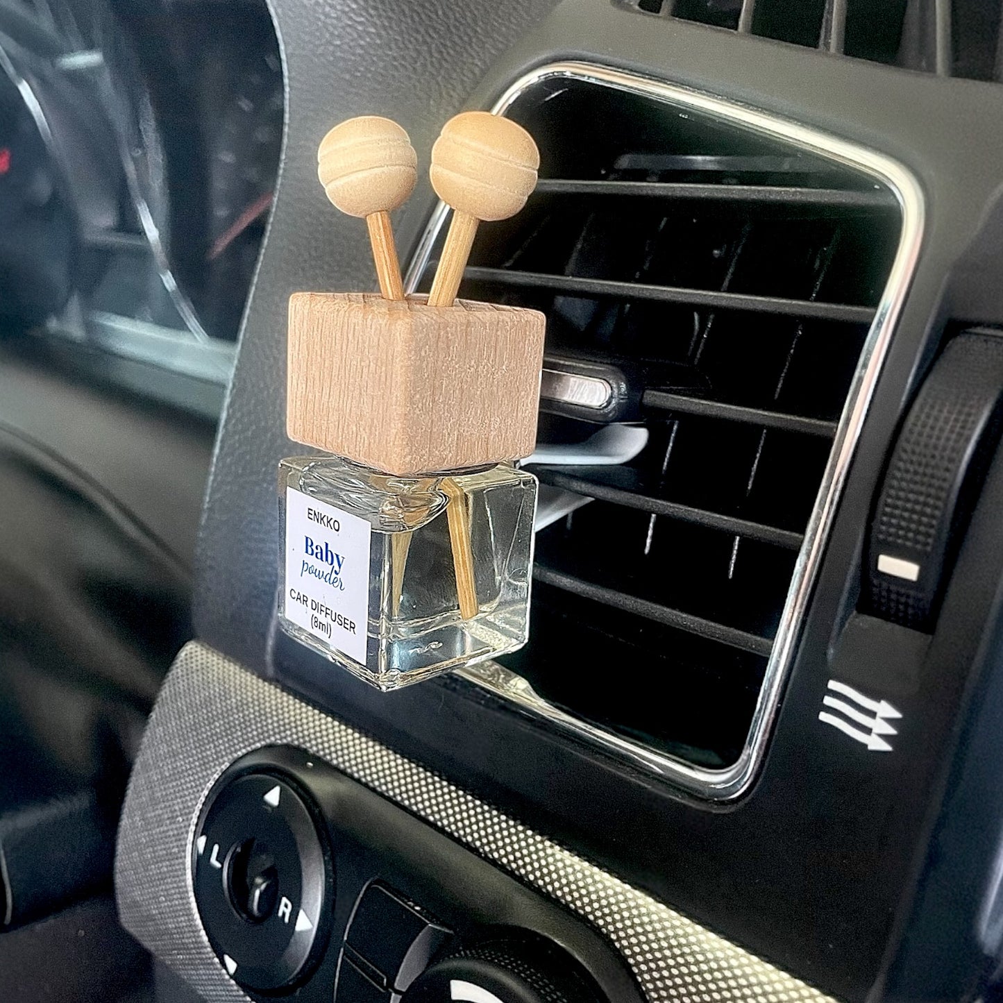 Baby Powder Car Diffuser – Glass Reed Bottle