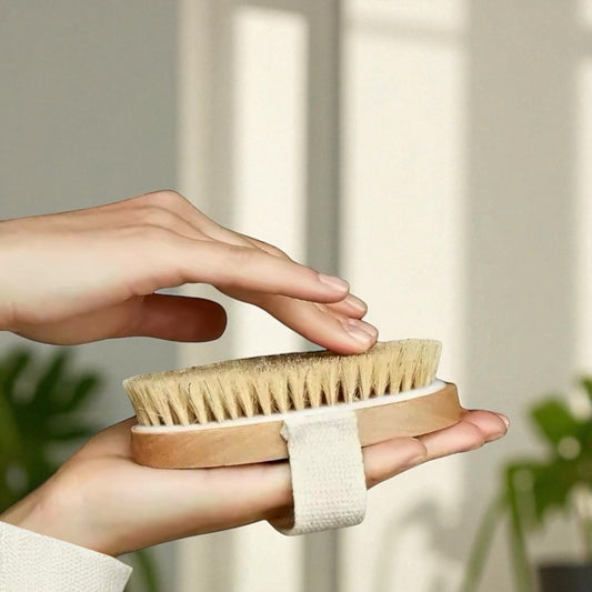 Natural Bristle Body Exfoliating Brush