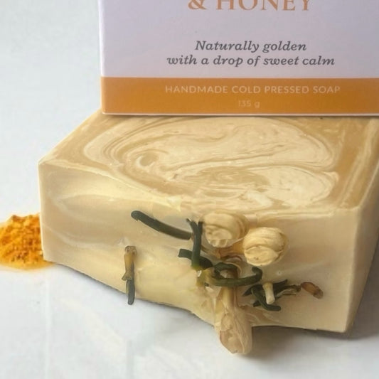 Turmeric & Organic Honey - with Goat Milk