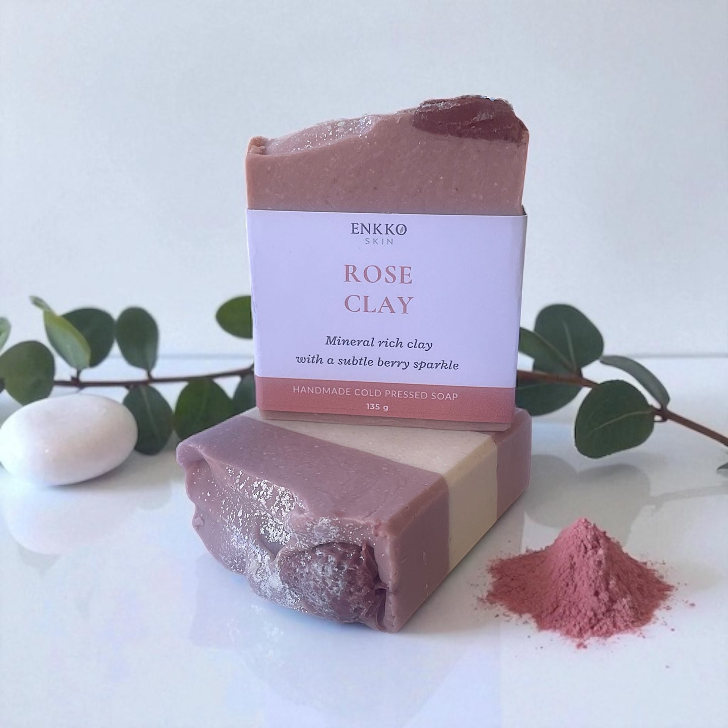 Rose Clay - with Moroccan Red & French Pink Clay