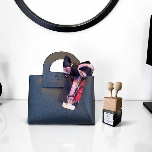 50 Shades & Faux Leather Gift Set - Onyx Black