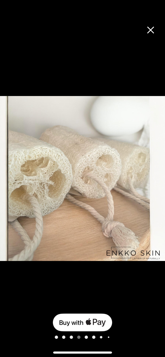 Natural loofah