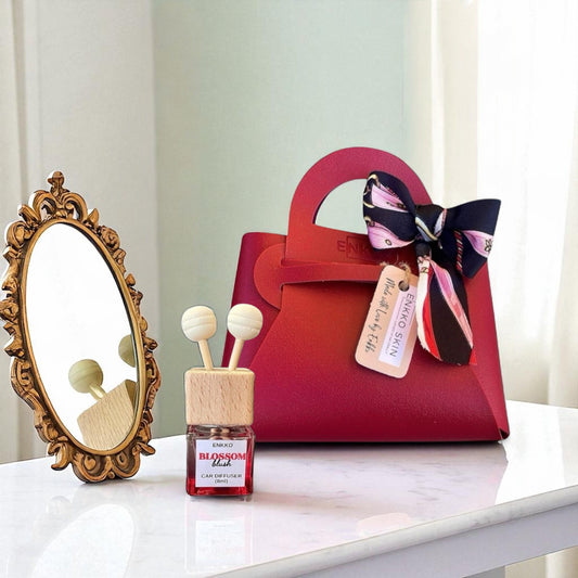 Blossom Bush & Scarlet Red Bag Gift Set