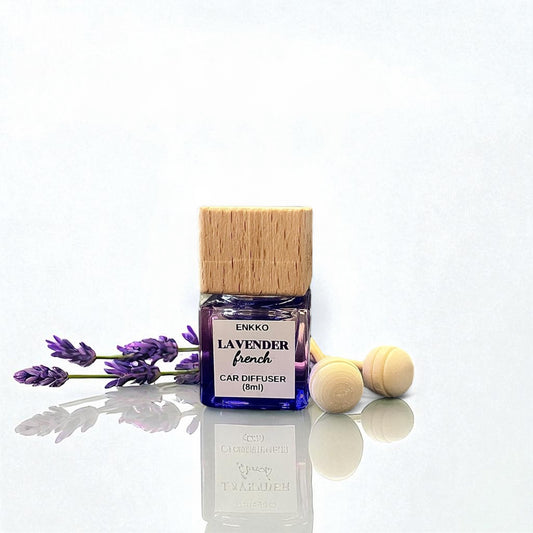 Lavender French Car Diffuser - Glass Reed Diffuser