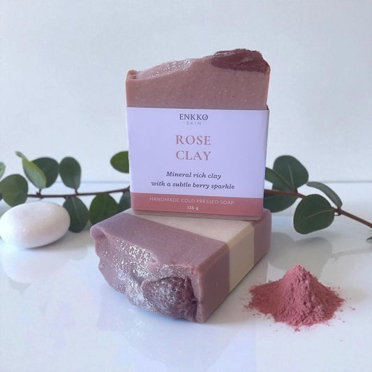 Rose Clay - with Moroccan Red & French Pink Clay
